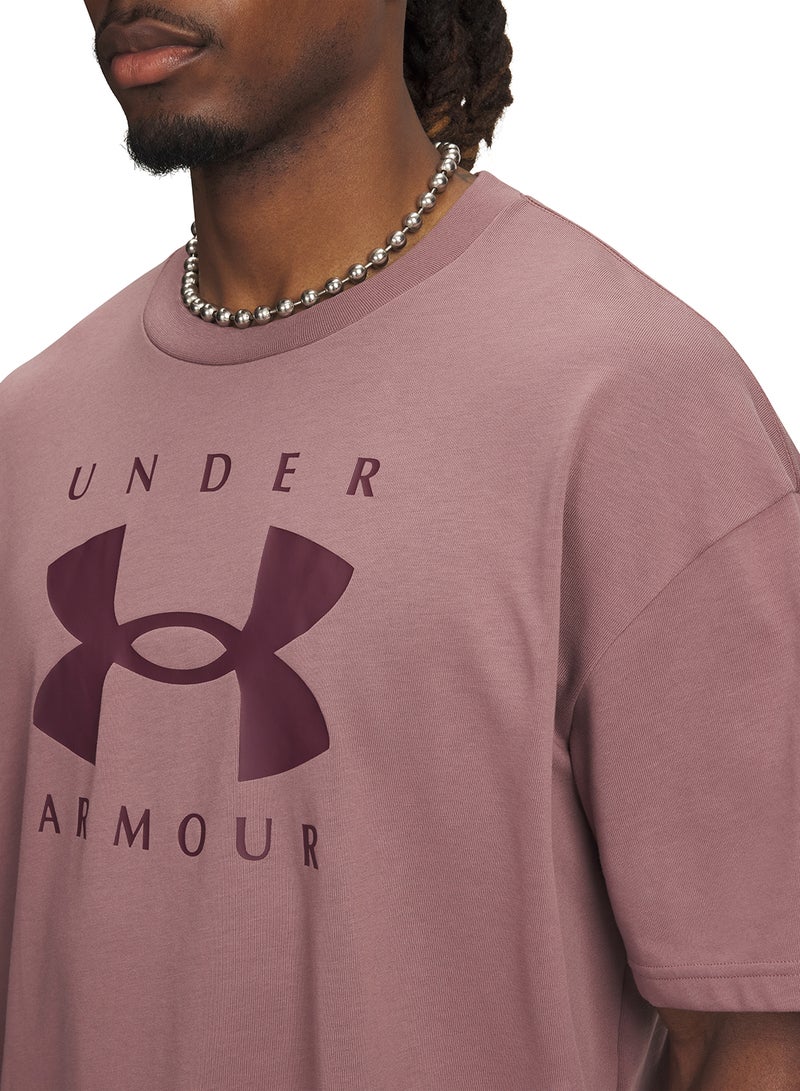 UNDER ARMOUR Oversized Logo T-Shirt - Image 3