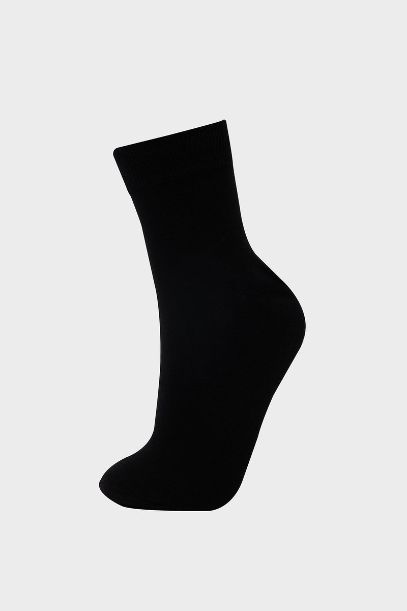 DeFacto Black Man Man Basic 3 piece Short Socks Casual - Image 2