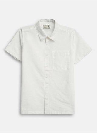 Boy's shirts in regular fit white colour cotton fabric embellished pattern pull over closure woven weave type round collar type round neckline half sleeve length button down upper body wear type suitable for casual occasions – where comfort meets vibrant creativity! - pzsku/ZE2C3F380C48AEE1FC7AFZ/45/1745407910/cb5d81d0-d3fe-49a0-9a7d-69d6c2f76c87