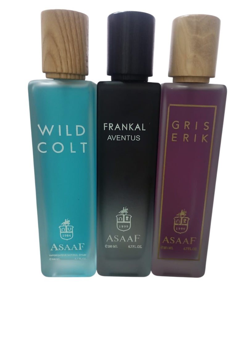 ASAAF PACKAGE ASAAF FOR WOMEN 3* PCS 200 ML - Image 1