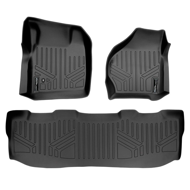 SMARTLINER Custom Fit Floor Mats 2 Row Liner Set Compatible with 19992007 Ford F250