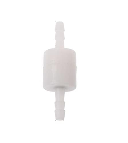 CentIoT - One-Way Non-Return inline check valve - white Plastic - for Water liquid gas (POM 4MM) - Image 2