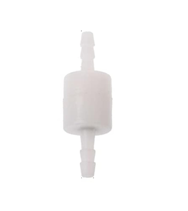 CentIoT - One-Way Non-Return inline check valve - white Plastic - for Water liquid gas (POM 4MM) - Image 1