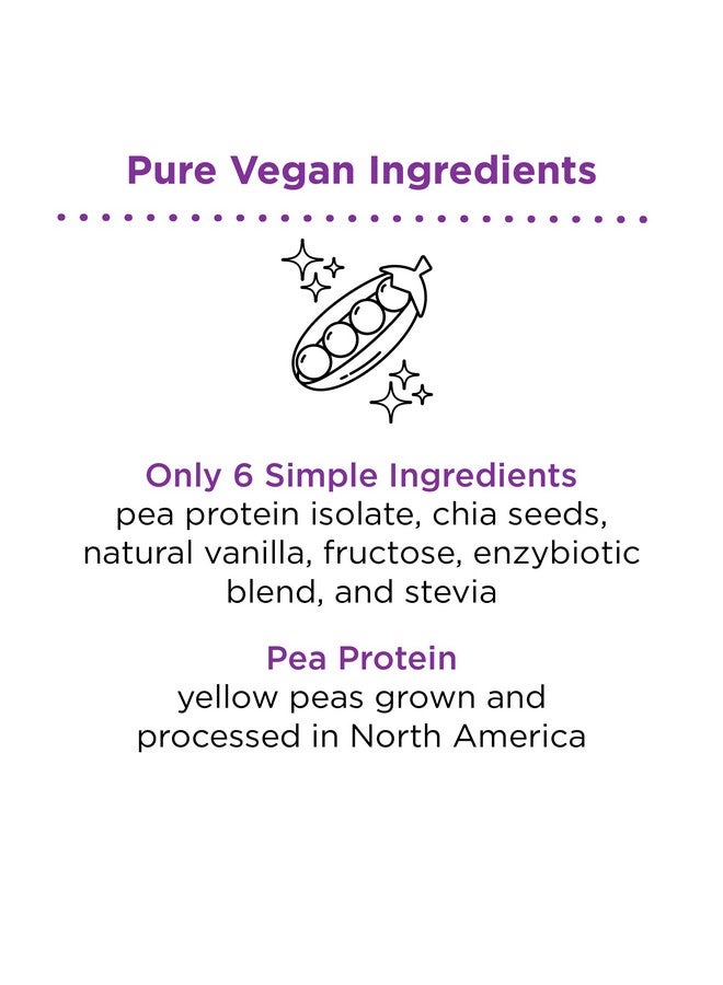 ان بي بيور مسحوق بروتين البازلاء من nbpure Earthy Andy، خالٍ من الغلوتين، غير معدل وراثيًا، خالٍ من القسوة، بنكهة الفانيليا، 30 حصة - Image 4