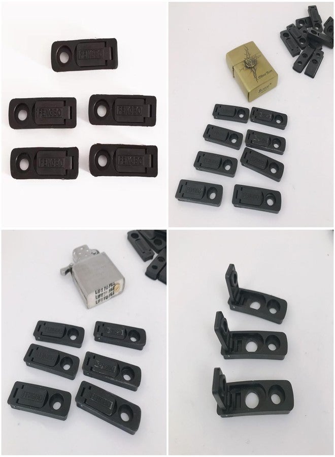 SquEqu 8 Set Lighter Gasket Seal Backings Kerosene Lighter Bottom Sealed Base Pad Fuel Keeper Sealing Rubber Pads for Zippo Vintage Pocket Lighters Fluid Refillable Gasoline Butane Lighters Insert - Image 5