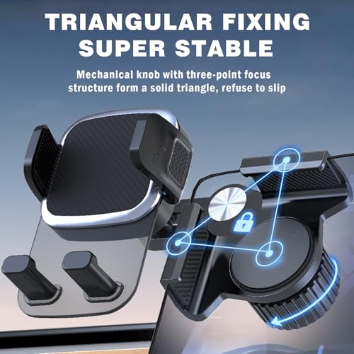 BSADIY Phone Mount for Tesla Model 3Y Accessories 2025 Adjustable Universal Phone Holder for Tesla Model 3YCybertruck Screen NonAdhesive Car Mount Fits All Smartphone - Image 3