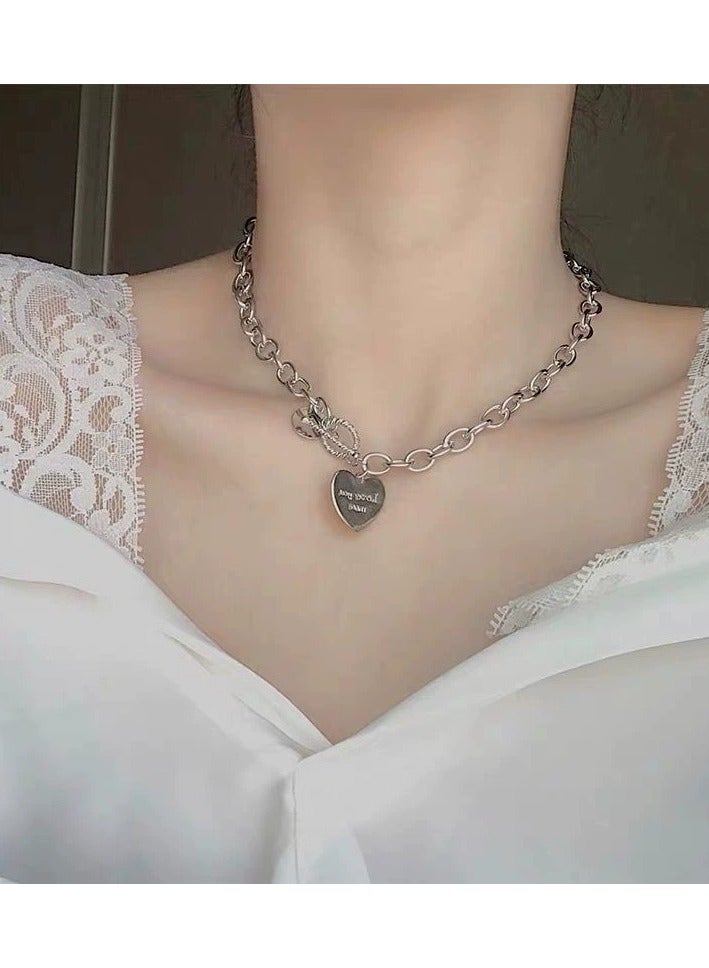 Goolsky قلادة تشوكر معدنية سميكة للنساء - سلسلة بيان عصرية للنادي و الهيب هوب، ملابس الشارع/الحفلات - Image 3