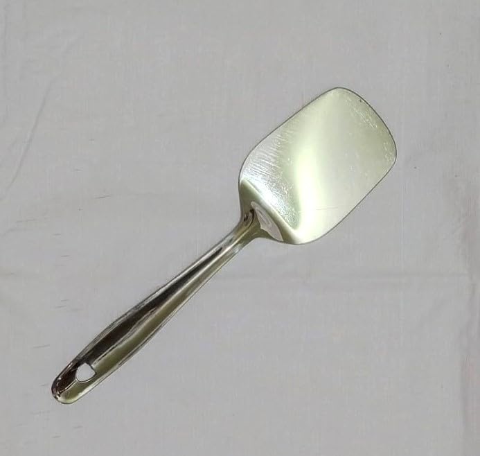 GS KITCHENWARE GS Stainless Steel Pastry Serving & Cake Pie Spoon with Handle Slicer Lifter, Set of 1, Length-25 cm - Image 3