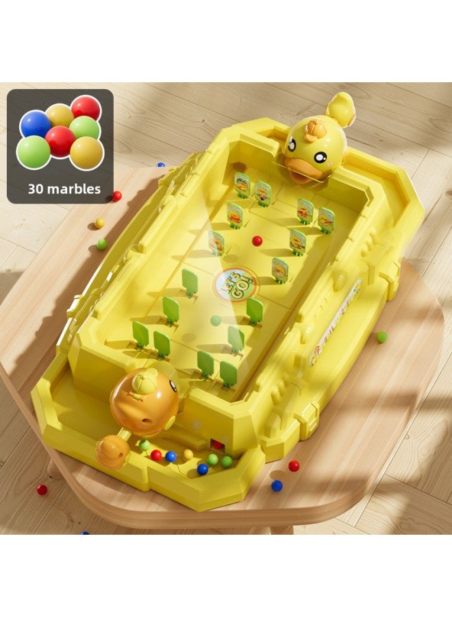Children's Pinball Game Machine Educational Toy Double Battle Tabletop Game For Boys 3-6 Years Old Concentration Training