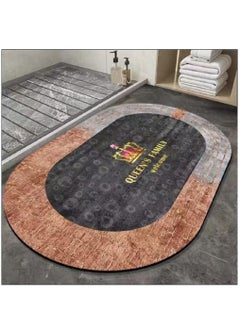 Hi homey Super absorbent soft non-slip quick drying floor Bath Tub Mat 