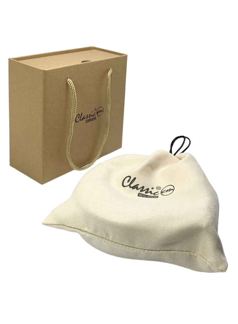 Classic Milano Men’s Leather Belt for men Fashion Belt Ratchet Dress Belts for men with Automatic Click Buckle for Mens Belt Enclosed in an Elegant Gift Box ALTHQ-3705-9 (Black) by Milano Leather - Image 5