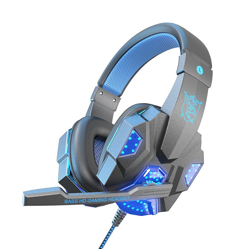Wired Gaming Headset with Microphone, Over-Ear for PC/PS4 - Image 5
