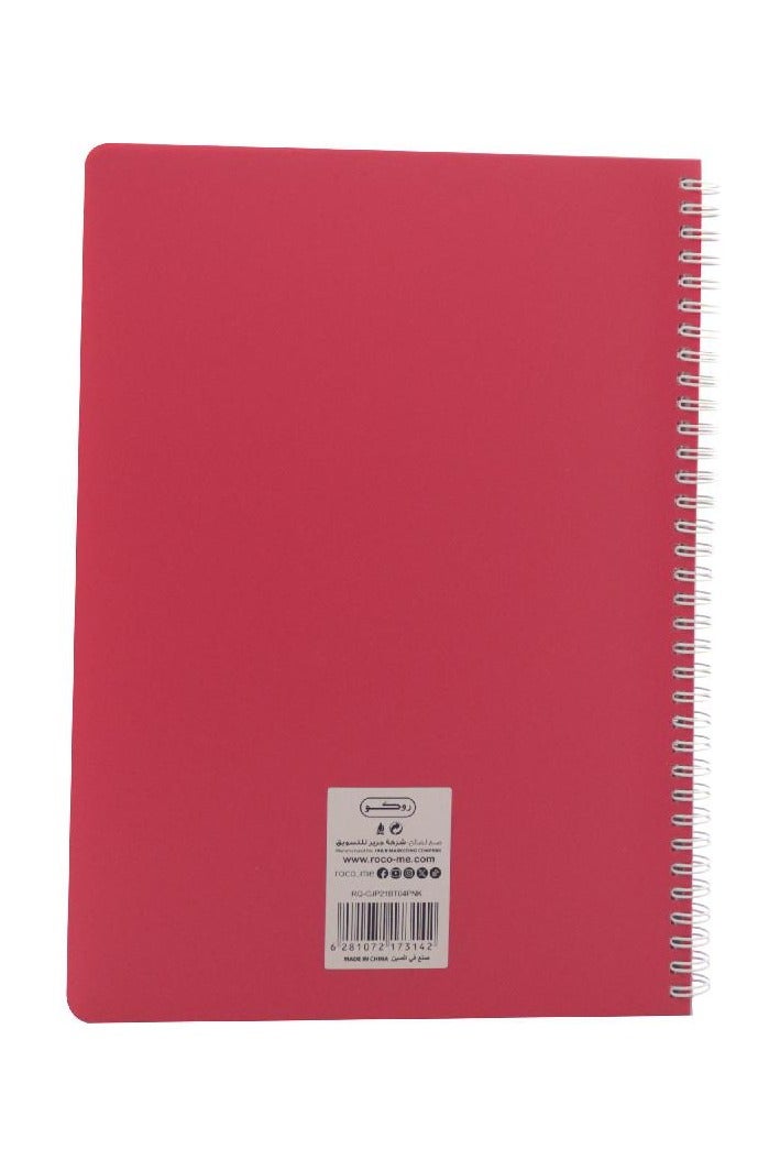 ROCO Notebook - Strawberry Scent - A4 - 80 Sheets - Single Ruled - Image 3