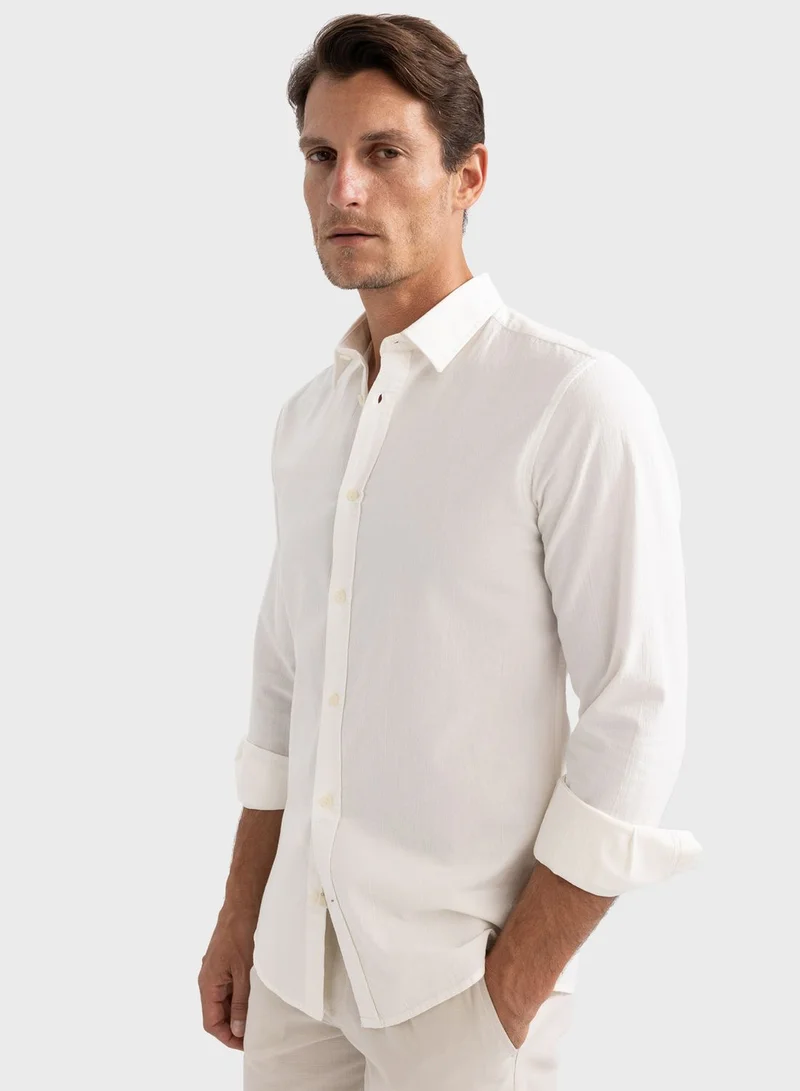 DeFacto Essential Slim Fit Shirt