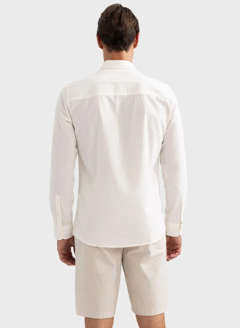 DeFacto Essential Slim Fit Shirt