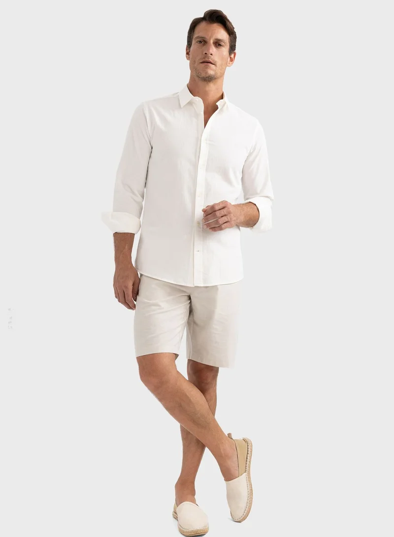 DeFacto Essential Slim Fit Shirt
