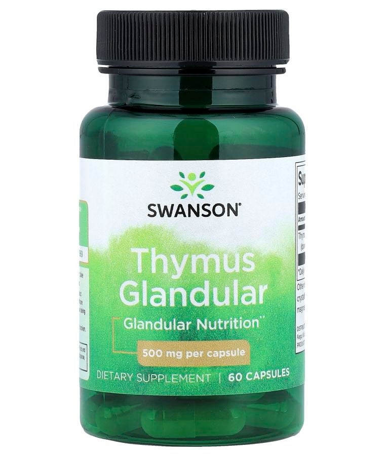 Thymus Glandular 500 mg 60 Capsules