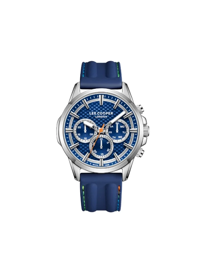 لي كوبر Men's Silicone Multi Function Watch LC08048.399 - 44 mm