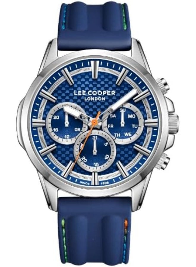 LEE COOPER Men Multi Function Dark Blue Dial Watch - LC08048.399 - Image 1