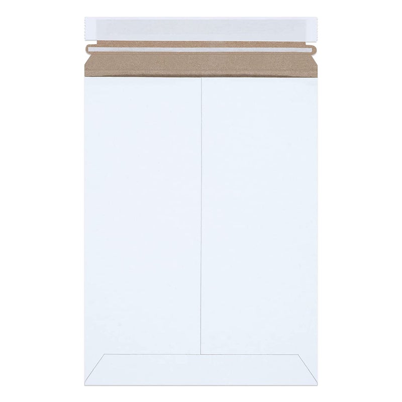 BOX USA StayFlat Mailer 9L x 115W Pack of 100 Stayflats Envelope Keeping Photo Document Artwork Protected During Mailing and Shipping 9x115