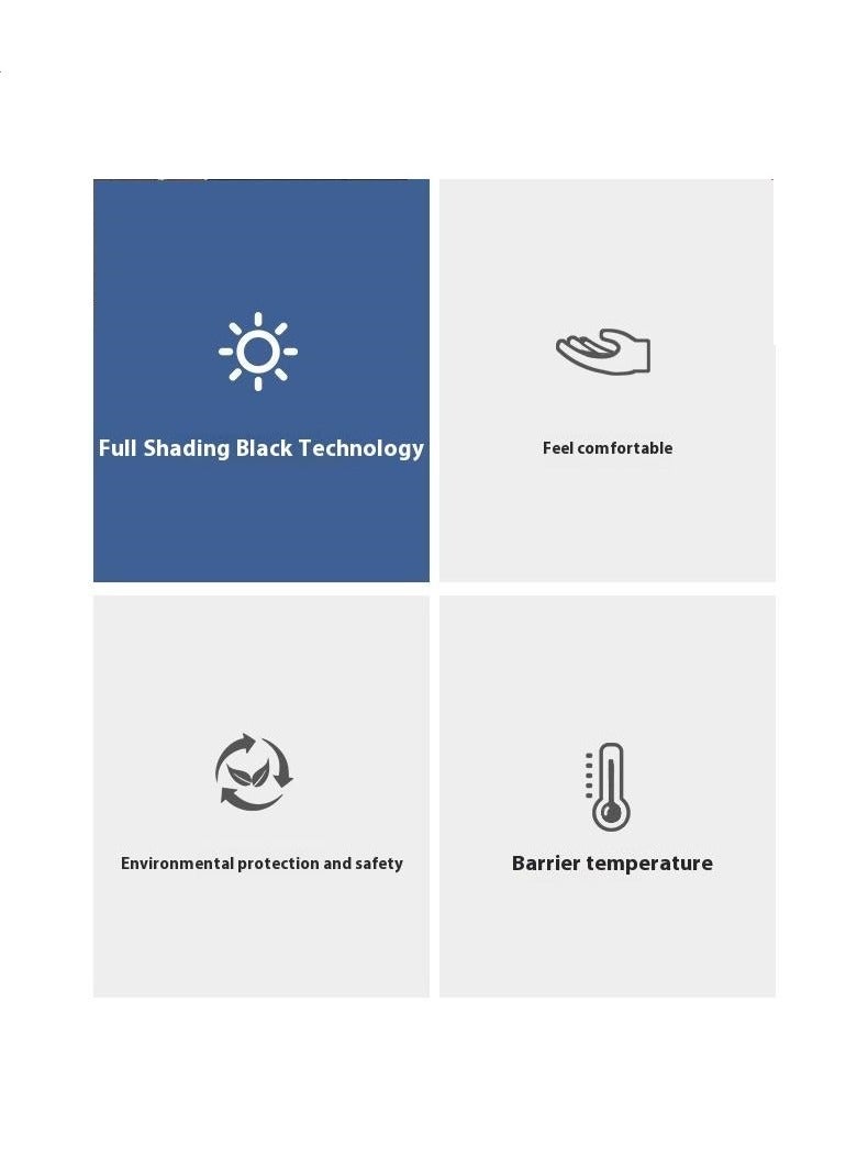 Bluejw 2-Piece Blackout Outdoor Curtains Grey - Image 3