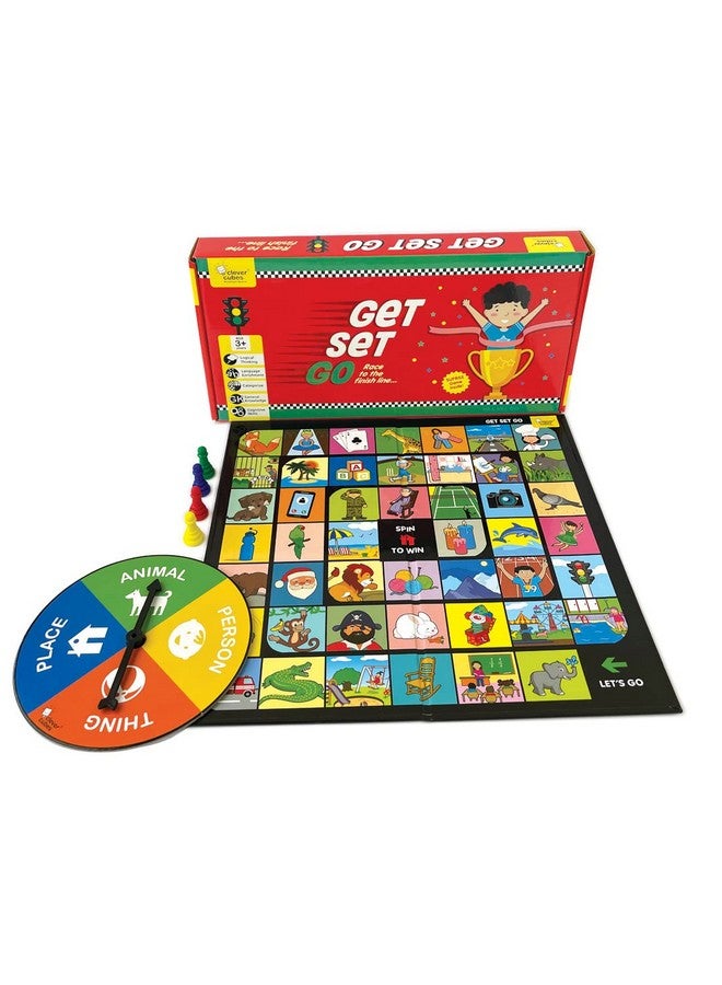 Clever Cubes Get Set Go Game. A Fun categorising Game. Educational Games: Activity Games. Perfect for Kids 3 to 7 Years. Birthday Return Gifts. Boardgames for Kids. - Image 2