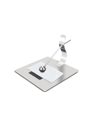 Napkin Holder for Tables, Square Stainless Steel Flat Napkin Dispenser Serviette Holders with Weighted Arm for Home Restaurant Kitchen Table - pzsku/ZE2C504031B9E455DF4DBZ/45/_/1732088496/94e41576-45e4-423a-b76a-fbbf0fcd3998