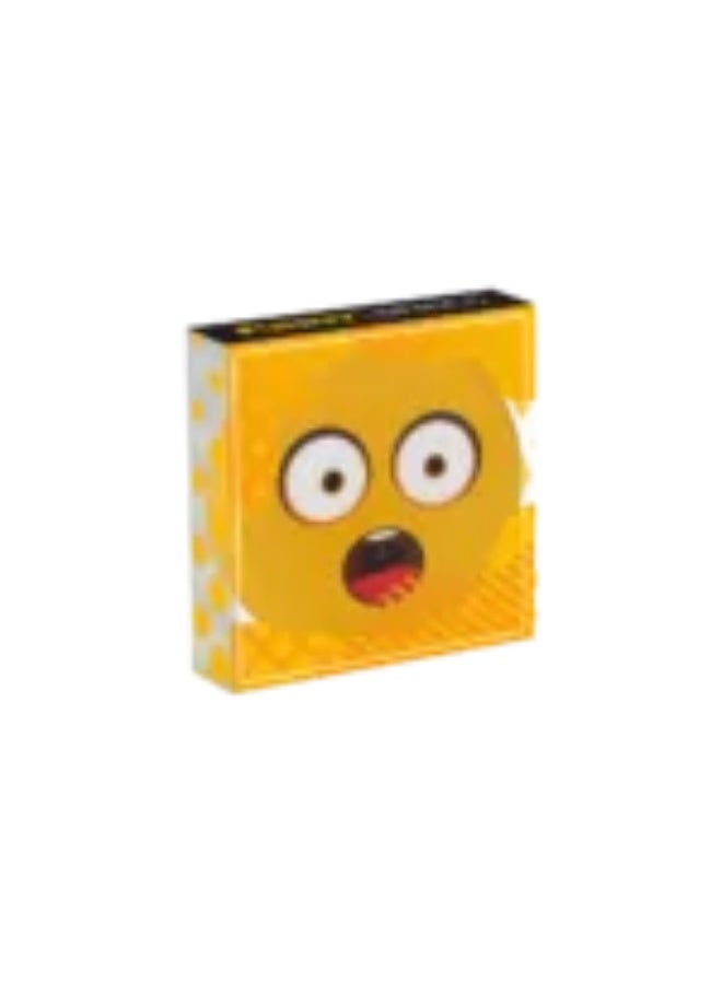 Silka Round "Funny Emoji" Pencil Erasers (Box of 36) – Fun, smiley-face stationery erasers for kids; premium quality, PVC-free, and residue-free. Ideal for school supplies, office kits, and student gifts. - Image 3