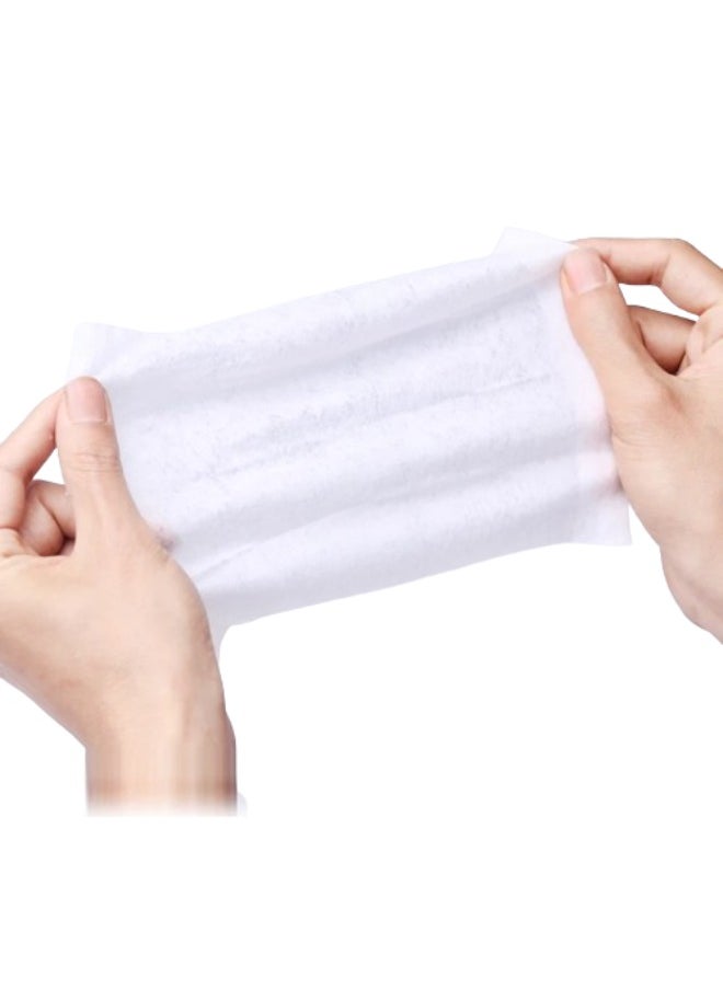 Halapack - [50 PCS] Halapack Brown Plain Pouch Refreshing Wet Wipes with Fluorescent Fragrance – Ideal for Hand Cleaning After Food - Image 1