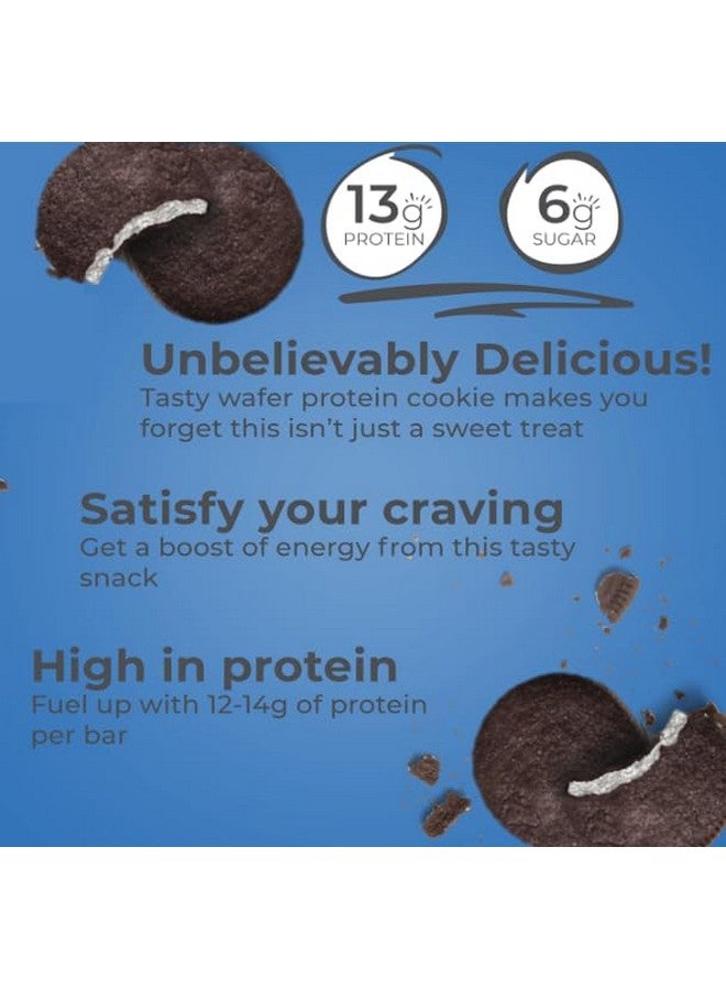 Power Crunch Protein Bars, High Protein Snacks with Delicious Taste, Cookies and Crème, 1.4 Ounce (12 Count) - Image 2