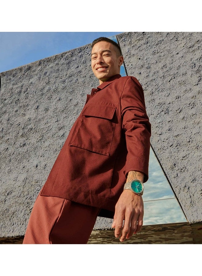 Swatch ساعة يونيكس من الفولاذ المقاوم للصدأ كوارتز بلمسة مائية - Image 4