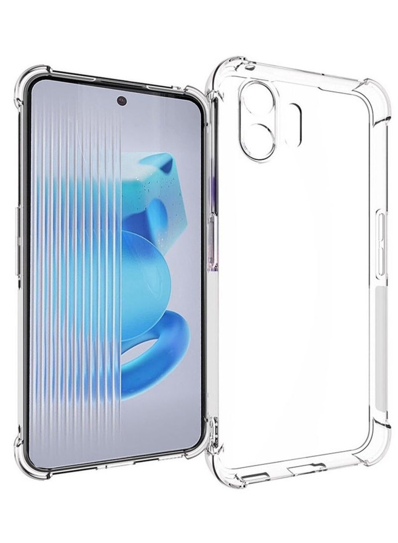 CATANES Nothing Phone 2 Case Anti Yellowing Clear Gorilla Case Drop Protection Cover Shockproof Anti Scratch TPU Case - Image 2