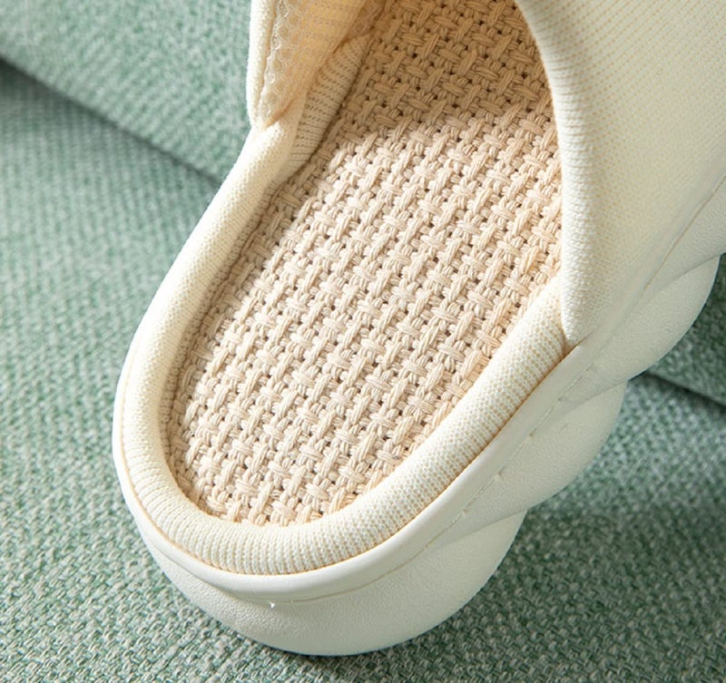 Yoroka Cartoon slippers Cute Animal Shape Slippers,Thick Sole Soft Indoor Outdoor Slippers for Women Bunny-7 - Image 5
