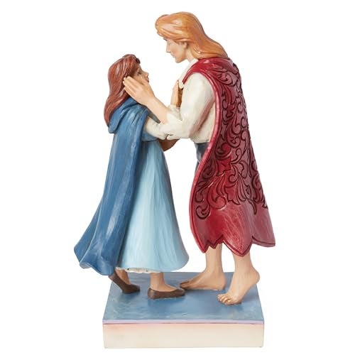 Enesco Disney Traditions Collection by Jim Shore Beauty and The Beast Belle and The Prince Figurine Stone Resin Hand Painted Crafted Collectible Disney Princess Figurines Home Decor Statue 787 Inch - Image 3