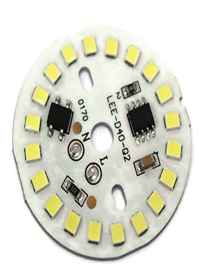 Electronicspices PACK OF 5 220V 9W Round AC led strip 20 LED Raw material (White) - Image 1