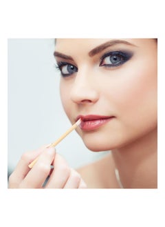 SYOSI Disposable Bamboo Handle Lip Brushes, Lipstick Lip Gloss Wands Applicator Makeup Tool, for Applying Lip Gloss, Lipstick, Concealer, Etc. Not Easy to Break, Easy to Carry(100Pcs )  - Image 5