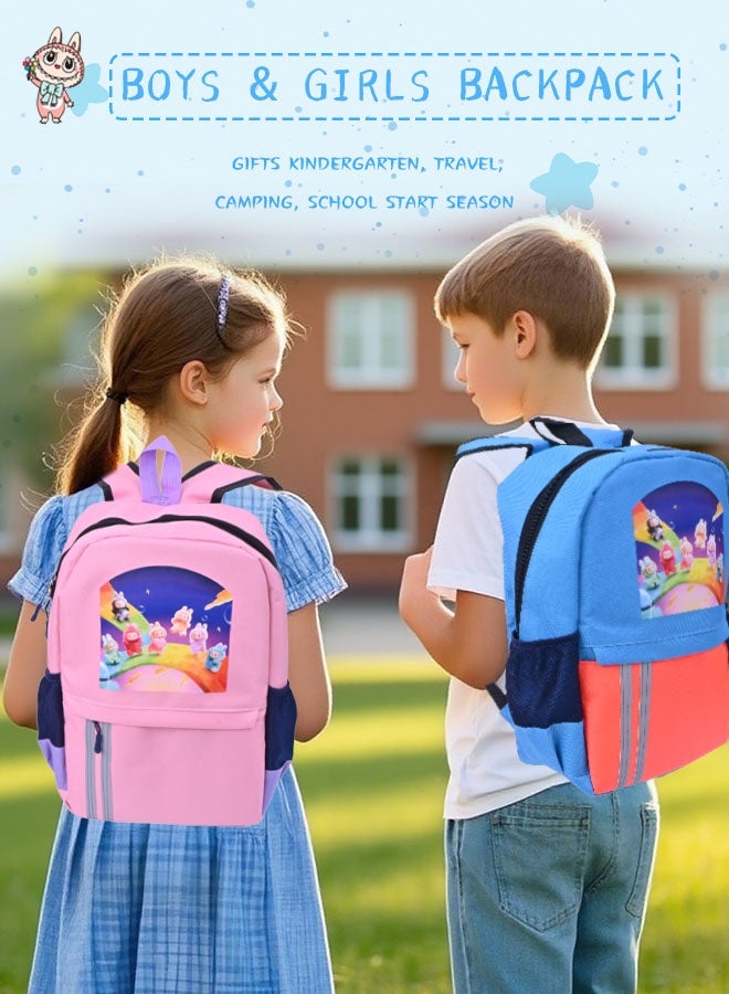 Beauenty Backpack Double Shoulder School Bag for Kids Travel and Gift Use, Lightweight, Spacious and Adorably Designed - Image 5