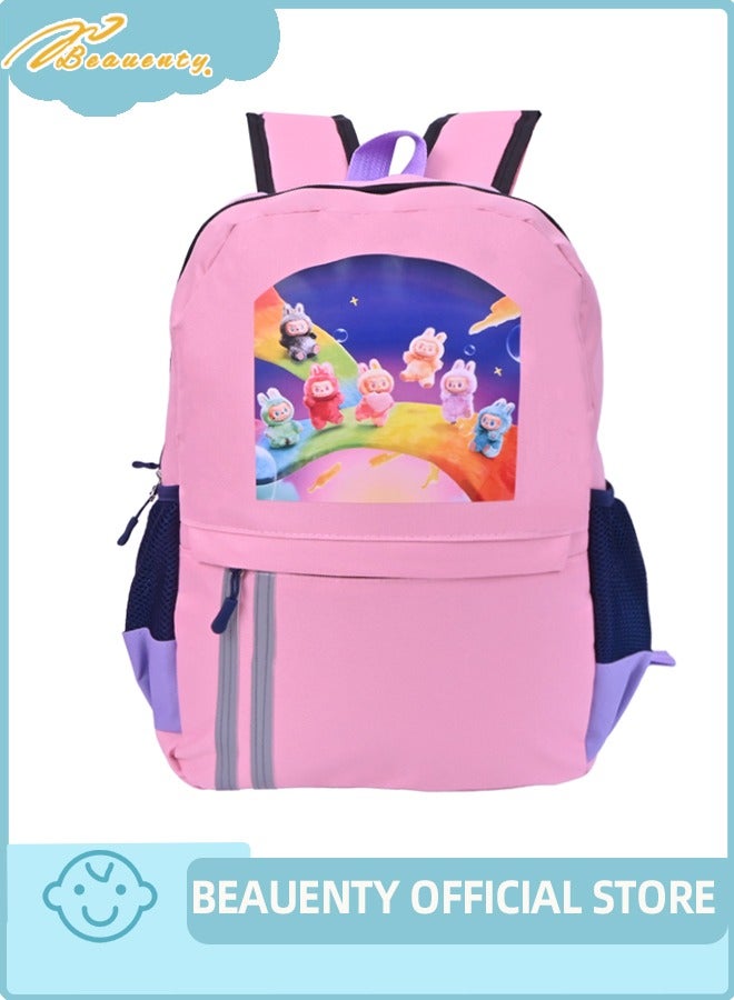 Beauenty Backpack Double Shoulder School Bag for Kids Travel and Gift Use, Lightweight, Spacious and Adorably Designed - Image 1