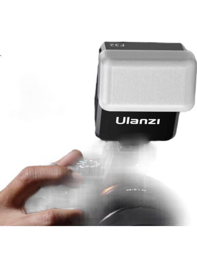 Ulanzi Ulanzi F32 Hot Shoe Flash, Universal External Portable Photography Light For Dslr Cameras, Compatible With Canon And Sony, Outdoor And Indoor Fill Light - Image 2