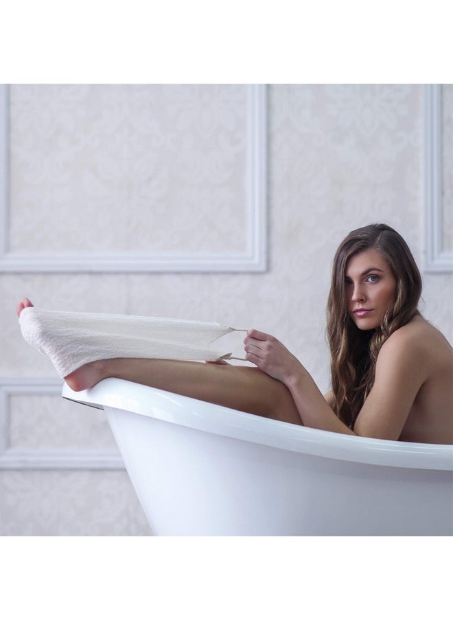 Daily Concepts Aily Concepts Daily Stretch Wash Cloth Reusable Packaging For Whole Body Exfoliation Stretches Upto Three Times Its Size Vigorous Texture Safe For All Skin Types 68G…  - Image 4