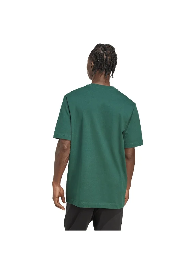 Adidas M Ddl Skate T Green Graphic Tee (Short Sleeve) T-Shirts For Men