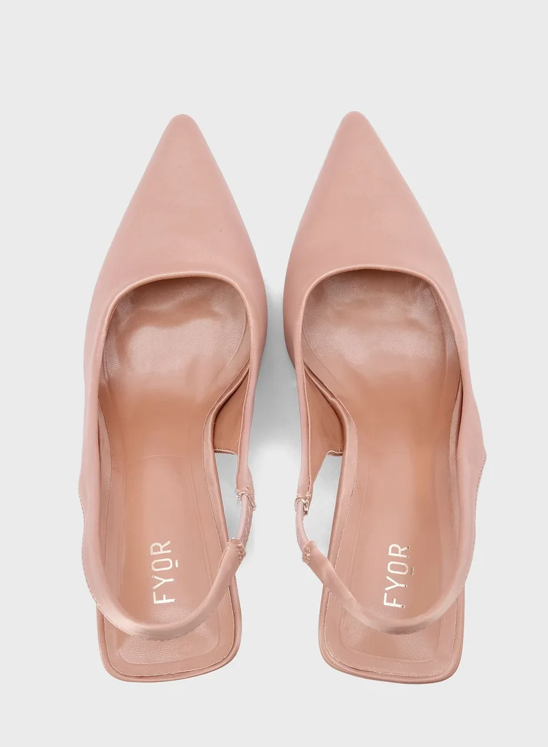 FYOR Sling Back Pumps