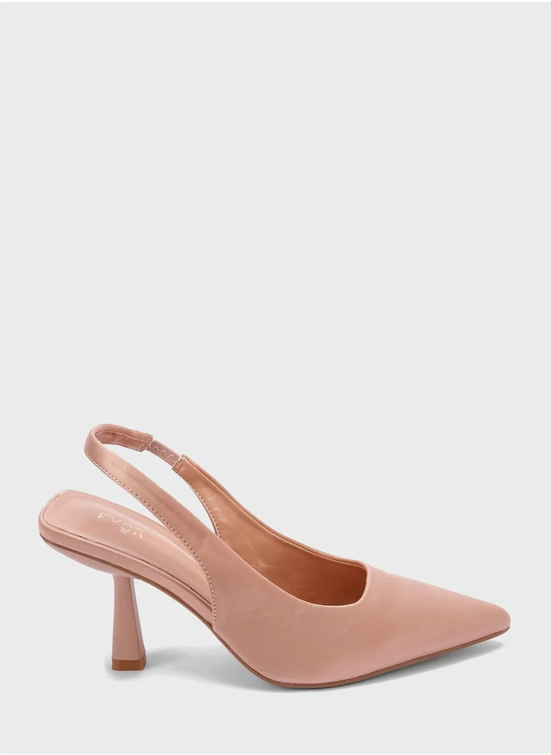 FYOR Sling Back Pumps