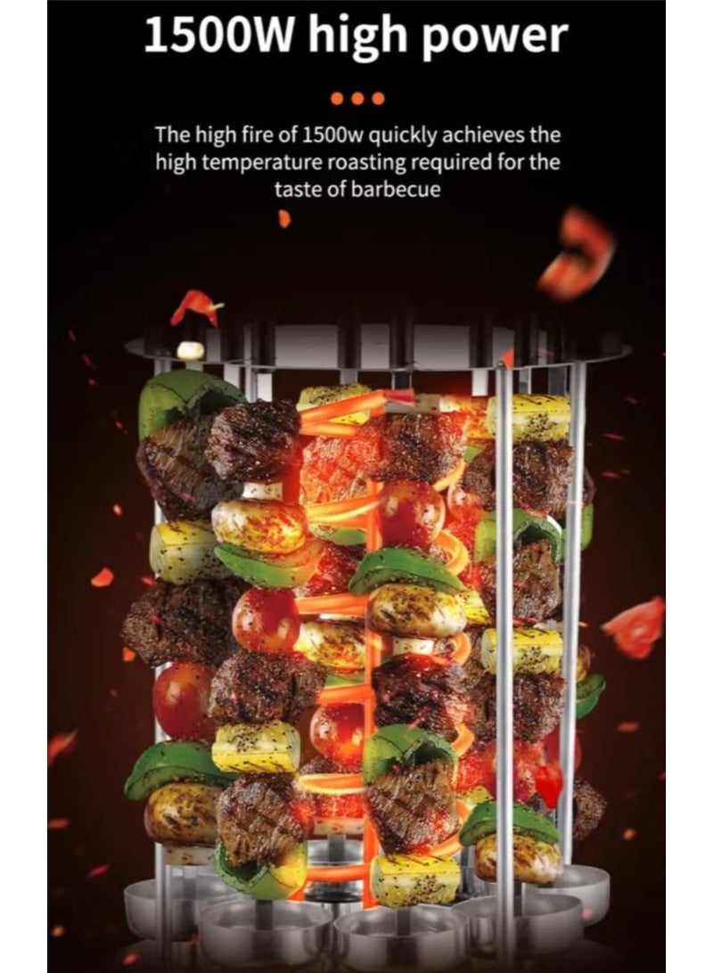 Sokany Electric Oven Home Smokeless BBQ Grill Automatic Rotating Barbecue Skewer Grilled Kebab Machine Barbecue Cup - Image 4