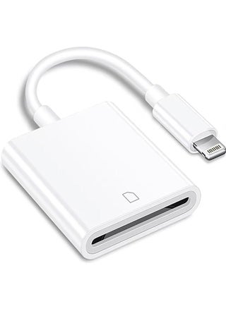 (Apple MFi Certified) Lightning to SD Card Camera Reader for iPhone Trail Camera Viewer SD Memory Card Reader Adapter Compatible with iPhone 14/13/12/11/XS/XR/X/8/7/iPad Plug and Play - pzsku/ZE2C5F862A38A3665B59CZ/45/_/1721380509/f3335347-ca92-461a-9168-43ebbe0f302c