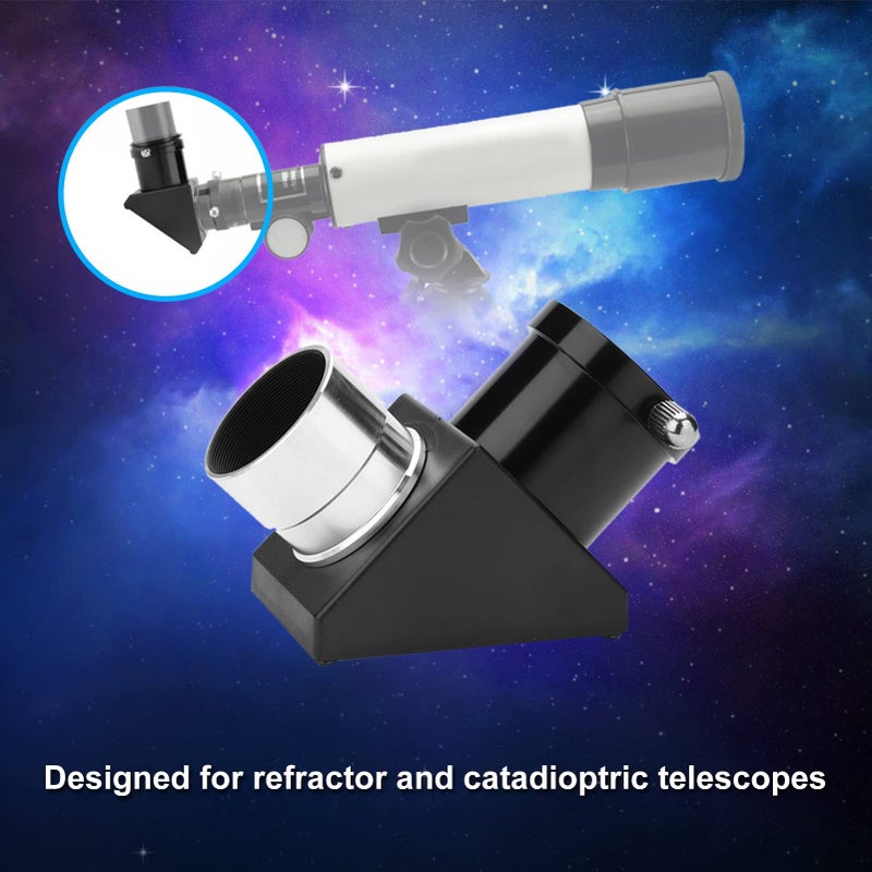 1.25 Inch 90 Degree Inverted Porro Prism Diagonal Mirror for Refractor Catadioptric Telescopes - Image 5