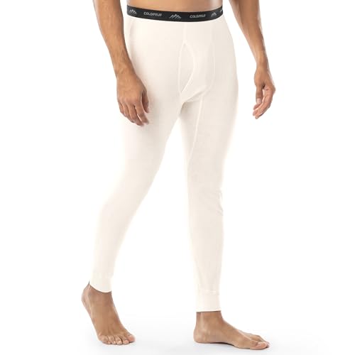 ColdPruf Men's Basic Active Wear Pants, Winter white, 3X - Image 2
