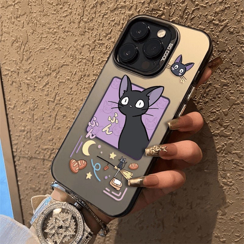 Apple iPhone 16 Pro Phone Case - Magic Cat Creative Cartoon Cute Drop-Proof Phone Case - Image 1