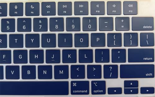 WATIPUNO Laptop Keyboard Keycaps Keys Replacement for MacBook Pro/Air Retina 13.6/14/15/16" M2/M3 Pro Model A2681 A3113 A2941 A3114 A2779 A2780 A2918 A2992 A2991 2022-2024 Year (Midnight Blue) - Image 5