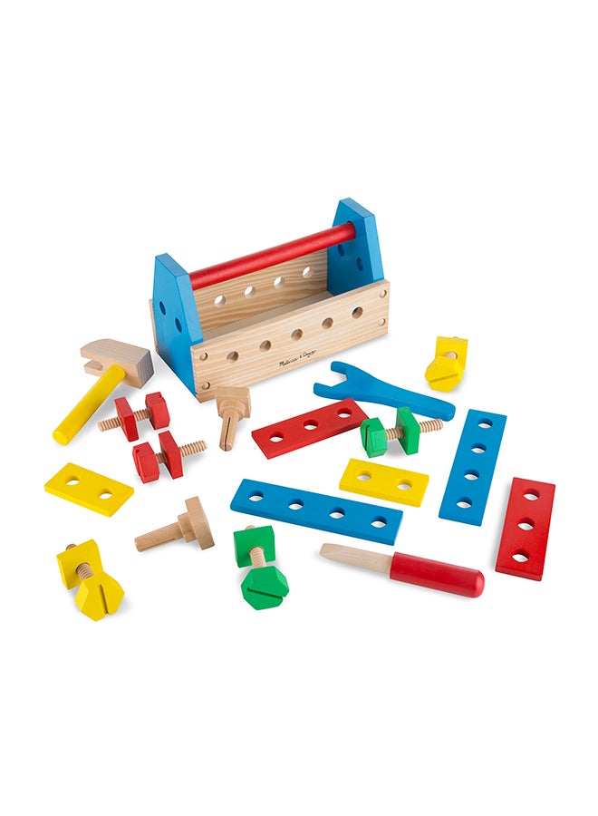 Melissa & Doug 130-piece Deluxe Wooden Railway Train Set  - Image 3